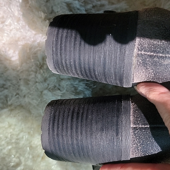 Sam Edelman Grey Suede Leather Bootie - Picture 6 of 8